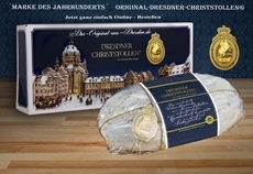 Weihnachtstollen bestellen oder Butterstollen ganz einfach Online kaufen.Echter Dresdner Stollen.24h Online bestellen.